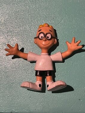 Vtg Original 1970 Jay Ward SHERMAN PEABODY bendee bendy figure Collector Edition